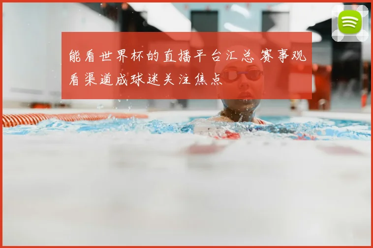 能看世界杯的直播平台汇总 赛事观看渠道成球迷关注焦点